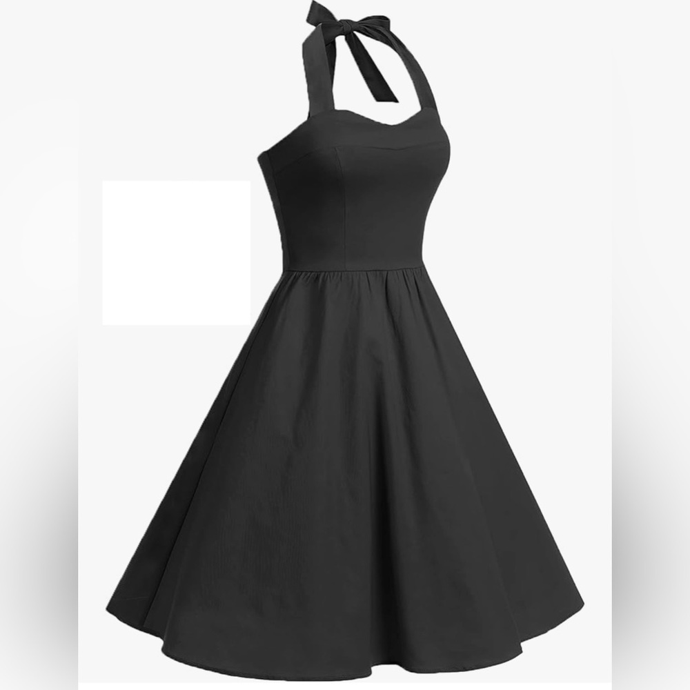 Topdress New In Bag Vintage Audrey Dress 1950s Halter Retro Cocktail Dress